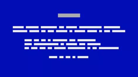 'BLUE SCREEN OF DEATH'