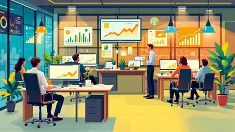 Modern smart office uk software development business intelligence iot growth