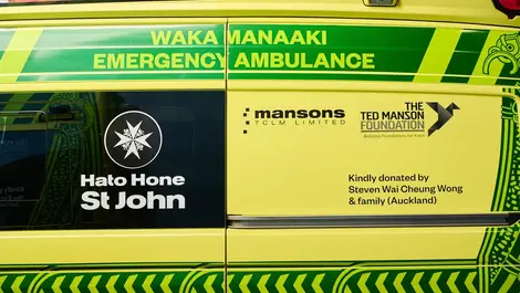 Baby injured in fall from vehicle